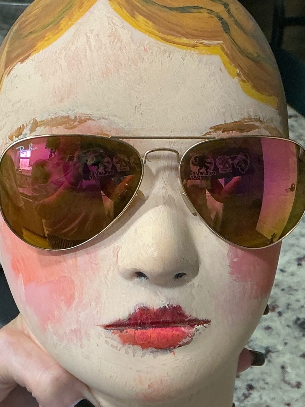 Authentic Ray Ban Aviator Sunglasses